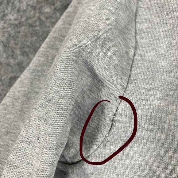 James Perse Jacket 1 Small Gray Knit Long Sleeve Drawstring Layering - Picture 9 of 9